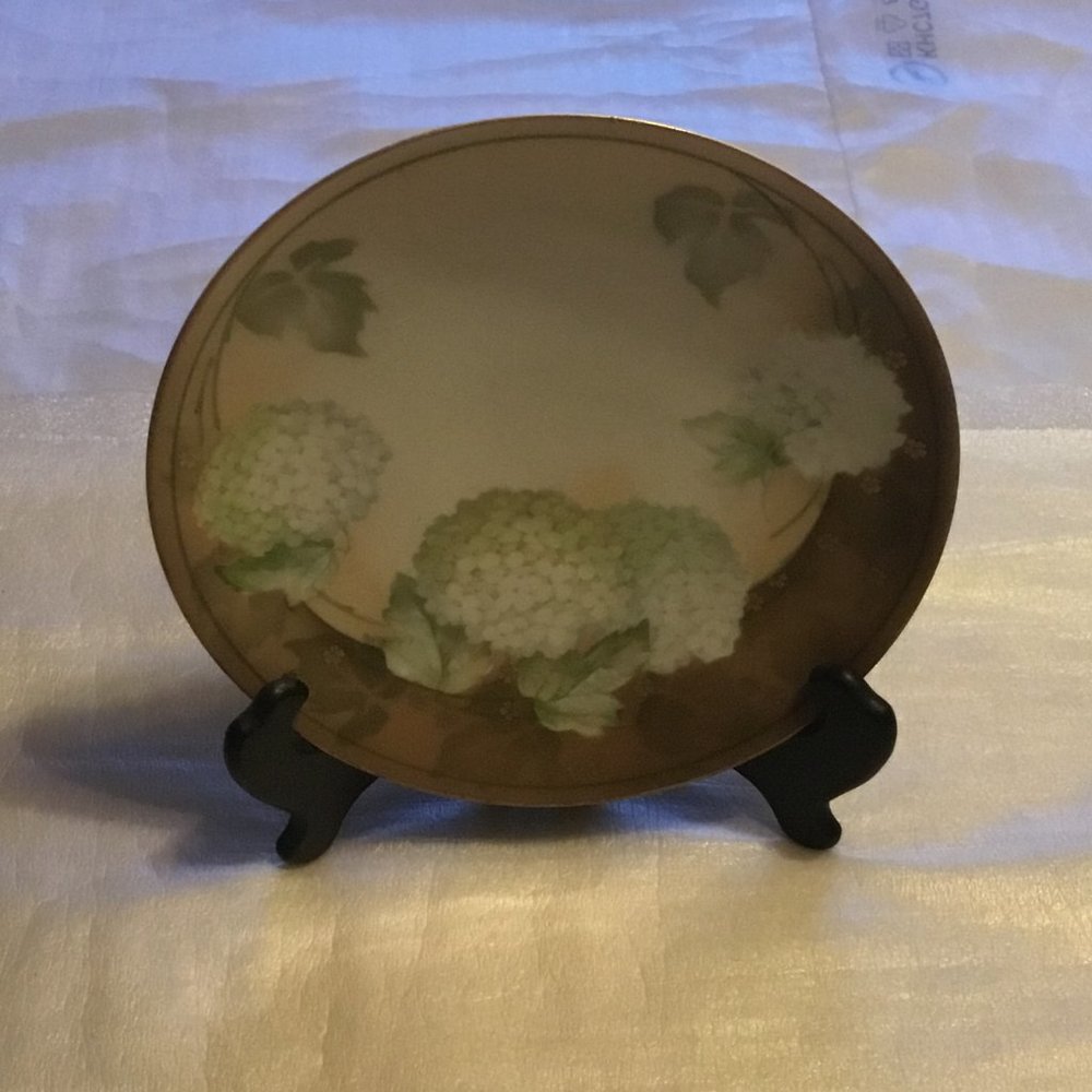 Antique R.S. Germany hand-painted porcelain plate - Picture 5 of 8